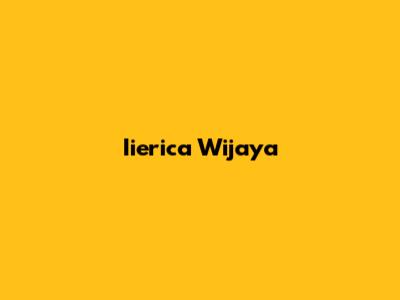 Iierica Wijaya