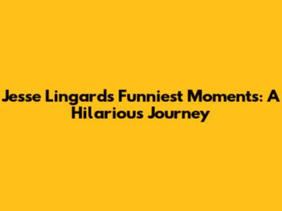 Jesse Lingard's Funniest Moments: A Hilarious Journey