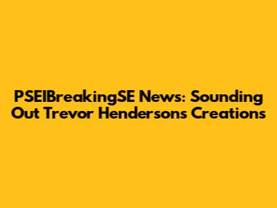 PSEIBreakingSE News: Sounding Out Trevor Henderson's Creations