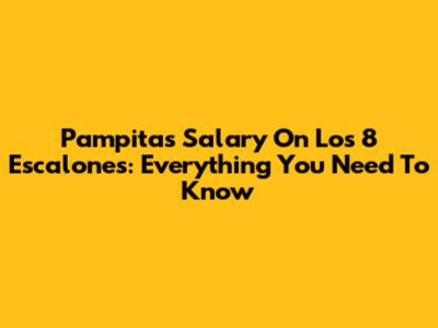 Pampita's Salary On Los 8 Escalones: Everything You Need To Know